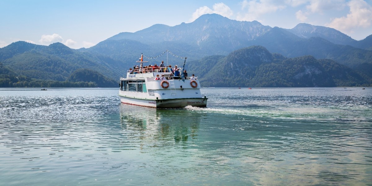 Rundfahrt auf dem Kochelsee, © Tourist Information Kochel a. See