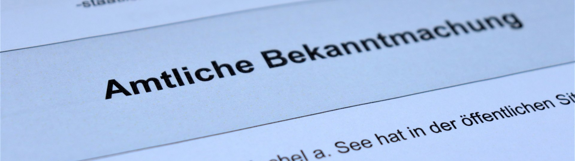 Amtliche Bekanntmachungen, © Gemeinde Kochel a. See